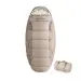 1 - Спальний мішок овальний Naturehike PS300 NH20MSD03, правий, бежевий
