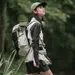 7 - Рюкзак туристический Naturehike NH20BB206, 20л. Светло-серый
