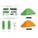 6 - Намет надлегкий одномісний Naturehike Cloud Up Base 1 CNK2450WS032, зелений