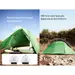 3 - Намет надлегкий двомісний Naturehike Cloud Up Base 2 CNK2450WS032, зелений