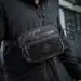 2 - Плечевая однолямковая сумка M-TAC EDC Bag Elite. Multicam Black