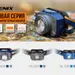 17 - Фонарь налобный Fenix ​​HL40R Cree XP-LHIV2 LED синий