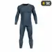 4 - Комплект термобілизни M-Tac Active Level I Dark Grey Melange