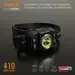 5 - Налобный светодиодный фонарь VIDEX 410Lm 5000K