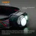 13 - Налобний світлодіодний ліхтар VIDEX 550Lm 5000K