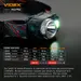 11 - Налобний світлодіодний ліхтар VIDEX 550Lm 5000K