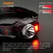 4 - Налобний світлодіодний ліхтар VIDEX 550Lm 5000K