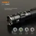 10 - Портативный светодиодный фонарик VIDEX 1200Lm 5000K