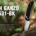 14 - Нож складной Ganzo G7531-BK. Черный