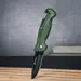 5 - Нож складной Ganzo G611, зеленый