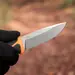 10 - Нож с ножнами Ganzo G807-OR , оранжевый