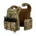 4 - Плитоноска Warmor Gen.3 Pro Max. Система швидкого скидання. (Комплект 7 підсумків). Колір Мультикам