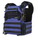1 - Плитоноска Warmor Gen.3 Pro з системою швидкого скидання. Molle. Колір Синій