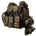 1 - Плитоноска Ares Gen.2. (Комплект 7 підсумків) з системою швидкого скидання. Molle. Колір Мультикам