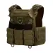 1 - Плитоноска Warmor Gen.3 Pro з системою швидкого скидання. (Комплект 3 підсумки) Molle. Колір Олива