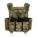 3 - Плитоноска Warmor Gen.3 Pro з системою швидкого скидання. (Комплект 3 підсумки) Molle. Колір Мультикам