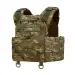 2 - Плитоноска Warmor Gen.3 Pro з системою швидкого скидання. (Комплект 3 підсумки) Molle. Колір Мультикам
