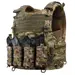 1 - Плитоноска Warmor Gen.4 (Комплект 4 підсумки) з системою швидкого скидання. Molle. Колір Мультикам