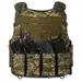 2 - Плитоноска Warmor Gen.4 (Комплект 4 підсумки) з системою швидкого скидання. Molle. Колір Пиксель