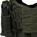 7 - Плитоноска Warmor Gen.4 (Комплект 4 підсумки) з системою швидкого скидання. Molle. Колір Олива