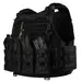 1 - Плитоноска Warmor Gen.4 (Комплект 4 підсумки) з системою швидкого скидання. Molle. Колір Чорна