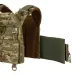 6 - Плитоноска Warmor Gen.3 Pro з системою швидкого скидання. Molle. Колір Мультикам