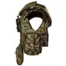 2 - Плитоноска жіноча Warmor gen.3 FL MAX (for Ladies) (без плит). З максимальним набором підсумків, захистом шиї по 1 класу ДСТУ. Мультикам.
