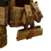 10 - Плитоноска Warmor gen.3 Pro Max XL Койот. Система швидкого скидання. 7 підсумок. (Великого розміру)