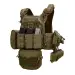 1 - Плитоноска Warmor gen.3 Pro Max XL Олива. Система швидкого скидання. 7 підсумок. (Великого розміру)