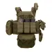4 - Плитоноска Warmor gen.3 Pro Max XL Олива. Система швидкого скидання. 7 підсумок. (Великого розміру)
