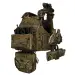 1 - Плитоноска Warmor Gen.6 PRO MAX. Мультикам. Максимальний набір підсумків