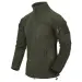 1 - Флисовая куртка-кофта Helikon AlphaTactical. Олива