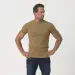 4 - Футболка Helikon Slim из органического хлопка. Койот