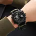 4 - Годинник наручний SKMEI 2202AG PARACORD. Олива