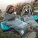 5 - Спальний мішок з каптуром і мішком Naturehike M400 CNK2350WS023 правий. Зелений