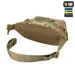 4 - Сумка на пояс M-TAC Waist Bag Elite Hex. Мультикам-койот