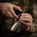 8 - Набор столовых приборов M-Tac разьемный (ложка+вилка+нож). Черный