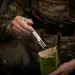 12 - Набор столовых приборов M-Tac разьемный (ложка+вилка+нож). Черный