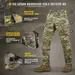 12 - Штаны M-Tac Aggressor Gen.II рип-стоп. Мультикам