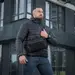 4 - Тактична сумка M-Tac Admin Bag Medium Elite Hex з липучкою. Чорний