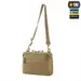 1 - Тактична сумка M-Tac Admin Bag Medium Elite Hex з липучкою. Койот