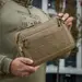 4 - Тактична сумка M-Tac Admin Bag Medium Elite Hex з липучкою. Койот