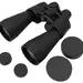 2 - Бінокль Bushnell 7187 60х90 з чохлом. Чорний