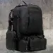2 - Рюкзак тактический с подсумками B08 8142, 55 л. Черный