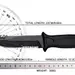3 - Нож охотничий Gerber Bear Grylls 539-5. Черный