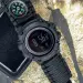 7 - Часы наручные SKMEI 1356BK 9749 с компасом и паракордом. Черный
