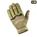 5 - Перчатки M-Tac Scout Tactical Mk.2 кожаные. Мультикам
