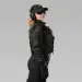 7 - Плитоноска женская Warmor gen.3 FL SPECPROM (for Ladies). Без подсумков. С быстрым боковым и верхним сбросом (без плит). Черный