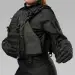 11 - Плитоноска женская Warmor gen.3 FL SPECPROM (for Ladies). Без подсумков. С быстрым боковым и верхним сбросом (без плит). Черный