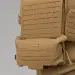 5 - Тунельна аптечка з балістичним захистом 2 клас SPECPROM Warmor 3.0 Roll. Койот
